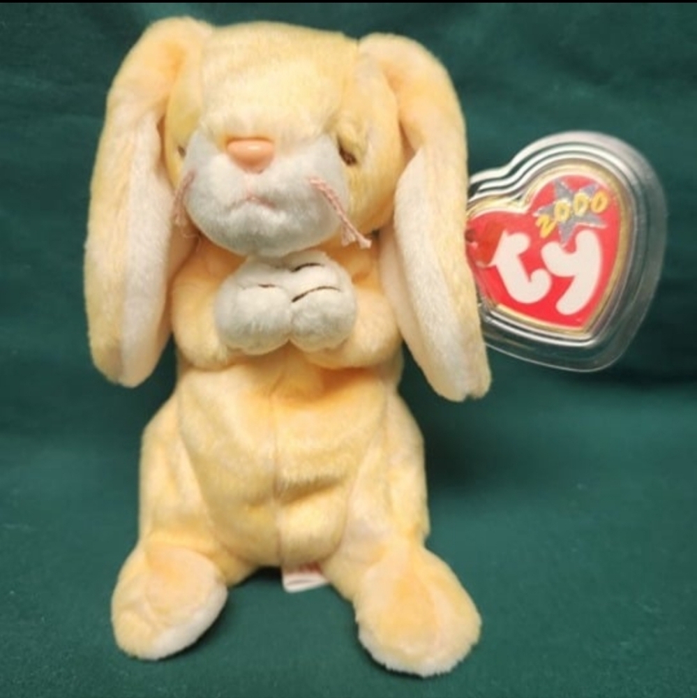 Ty Beanie Babies 2000 Grace Praying Bunny